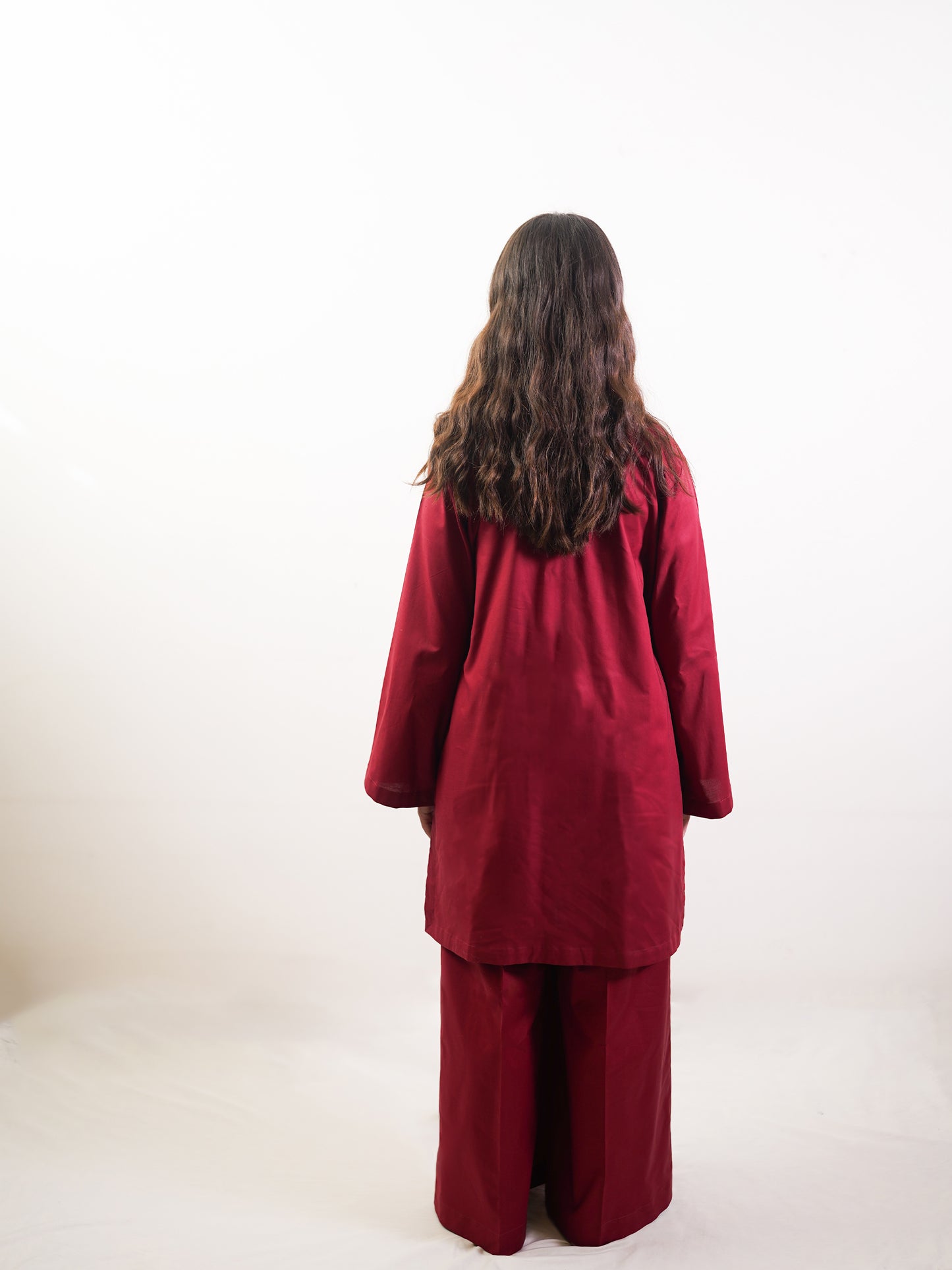 Maroon Co-ord Set