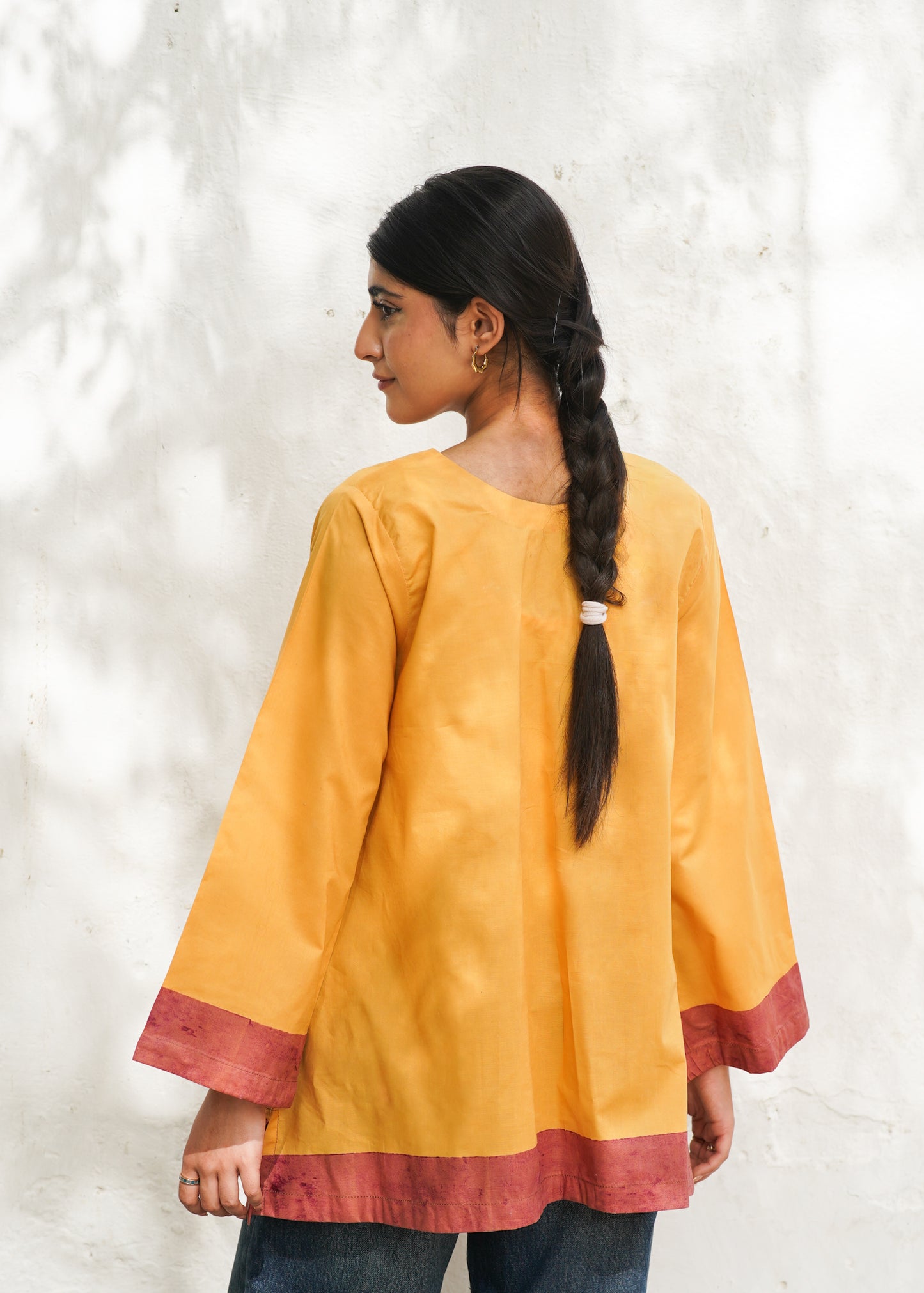 Postcard Mustard Kurta